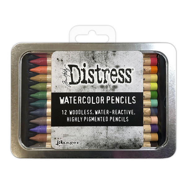 Distress Watercolor Pencils {Set 4}