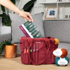 Sangria 30-Pocket Studio Bag