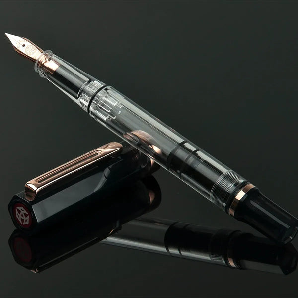 Smoke w/ Rose Gold Eco Fountain Pen
