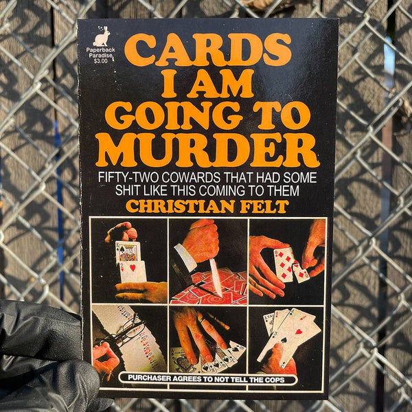 Cards I Am Going to Murder Postcard