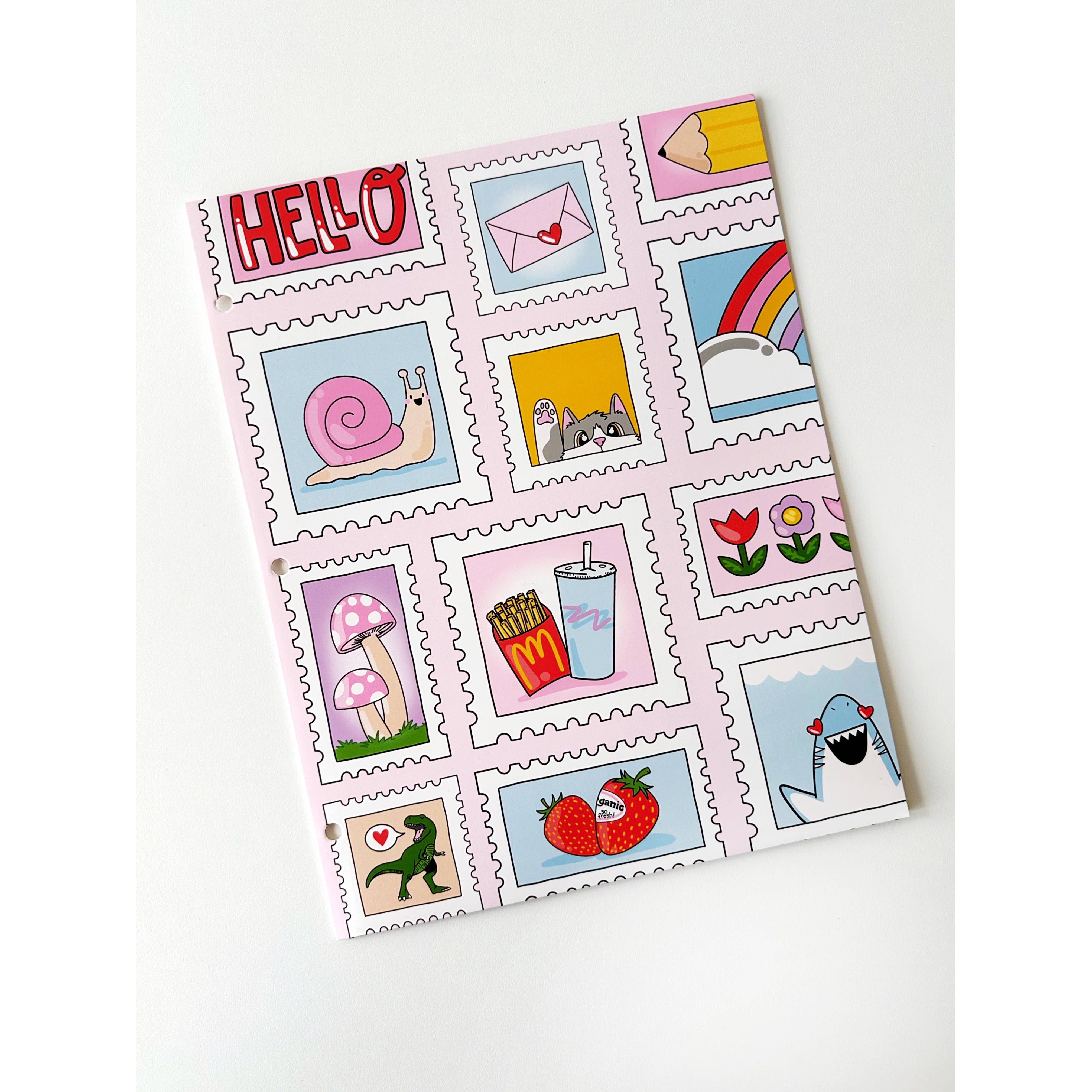 Illustrated Collection Pocket Folders