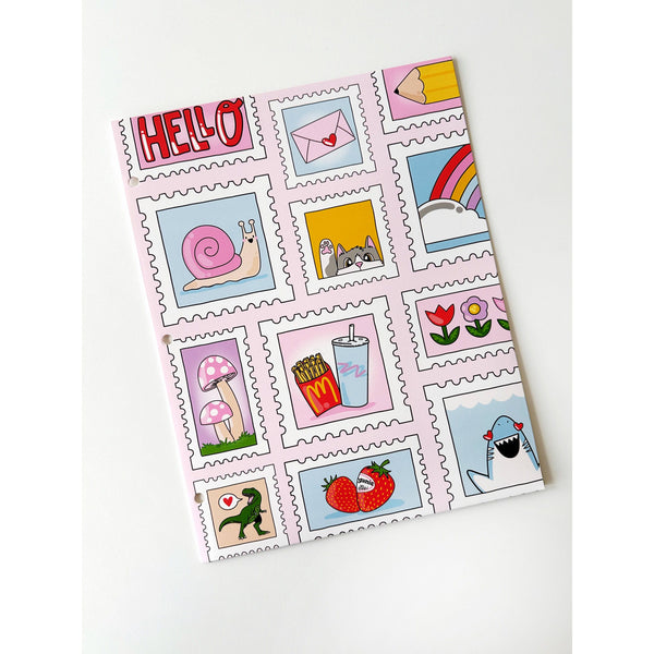 Illustrated Collection Pocket Folders