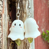 Ghostly Bellflower Fairycore Earrings