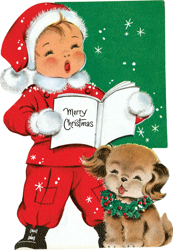 Christmas Cheer Die Cut Greeting Card Packet