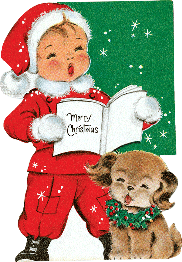 Christmas Cheer Die Cut Greeting Card Packet