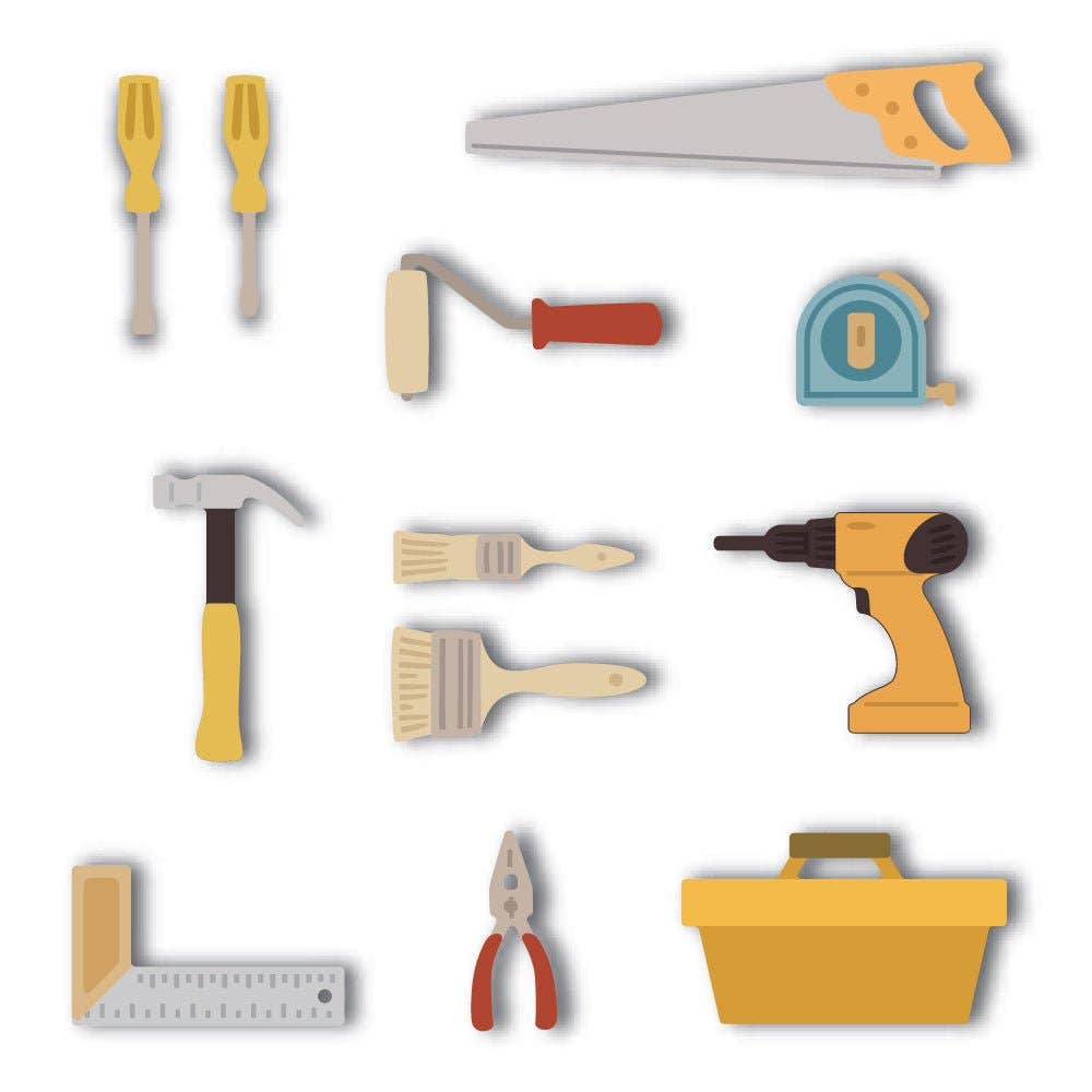 Pegboard Garage Tools Lovely Layers Die Set