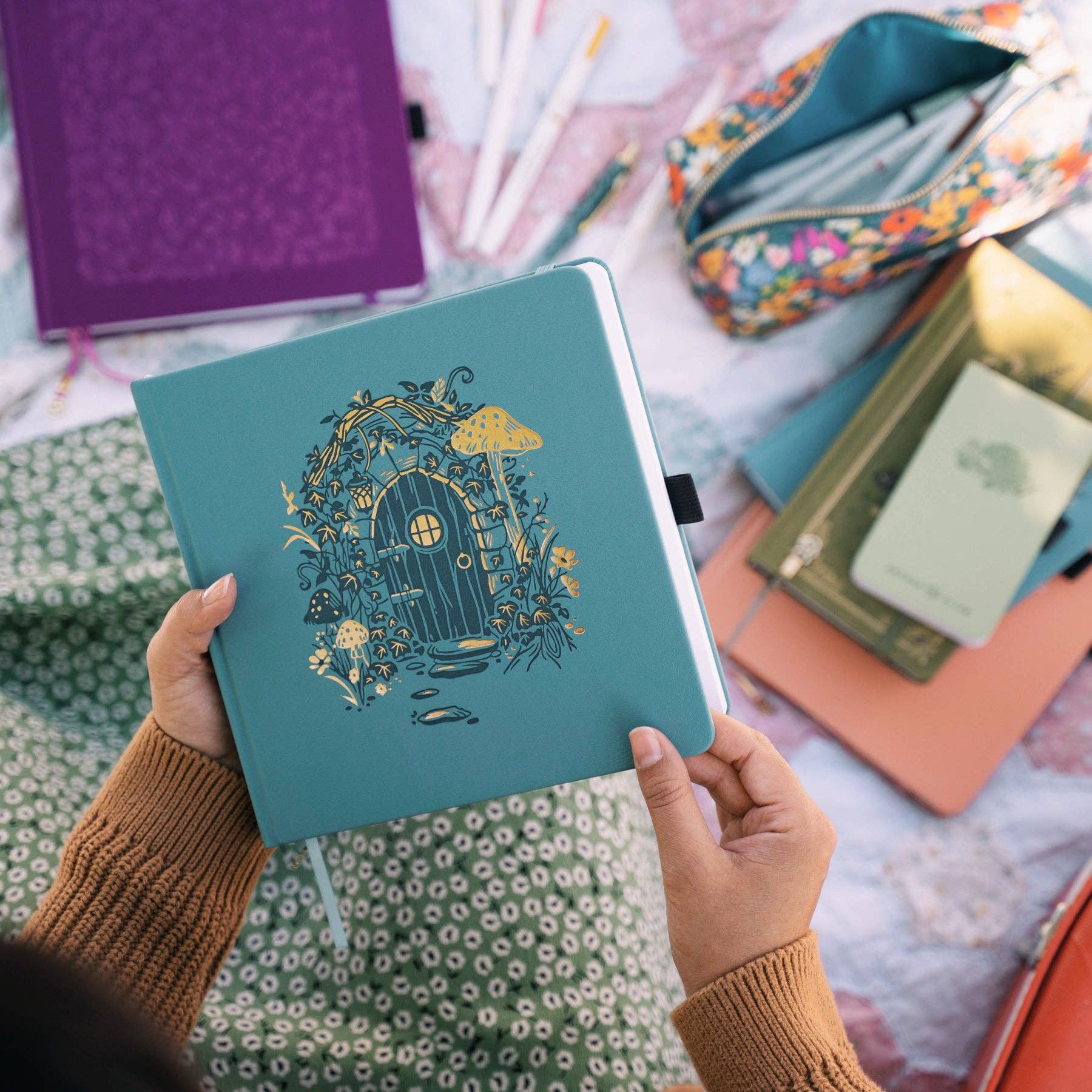Fairy House Hardcover Notebook