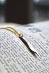 Vintage Empire Pen Company Calligraphy Pen Necklace No. 23