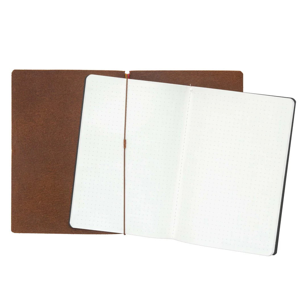 Brown Explorer Refillable Leather Journal