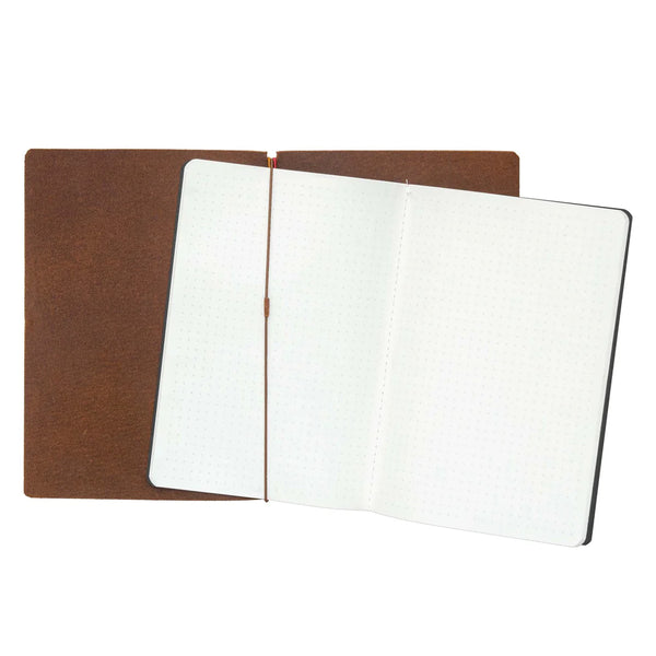 Brown Explorer Refillable Leather Journal