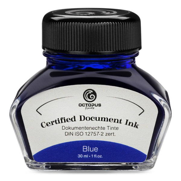 Blue Certified Document Fountain Pen Ink
