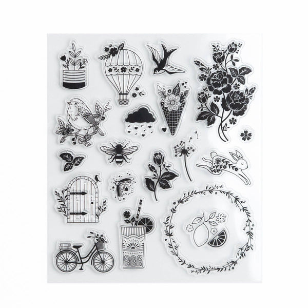 Fave Icons Acrylic Stamp Set