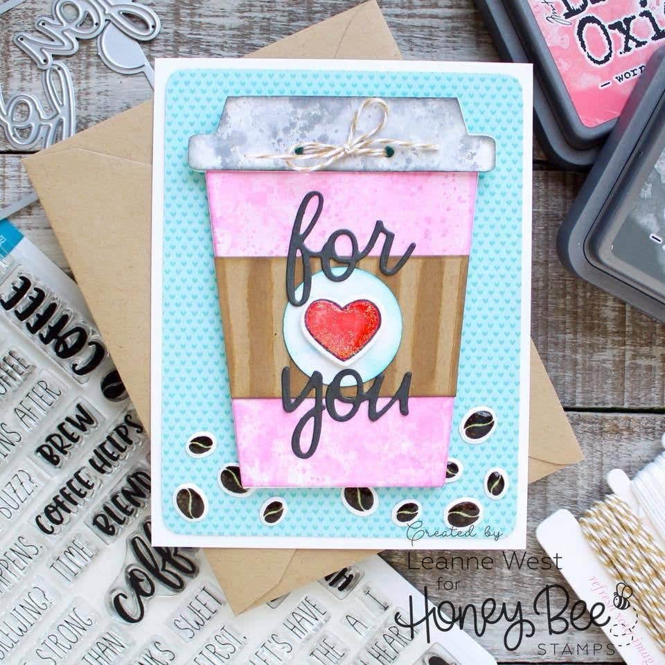 Coffee Cup Gift Card Holder Die Set