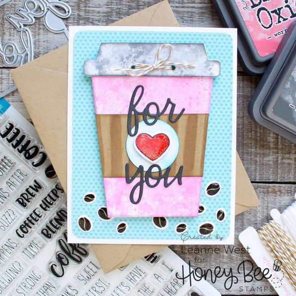 Coffee Cup Gift Card Holder Die Set
