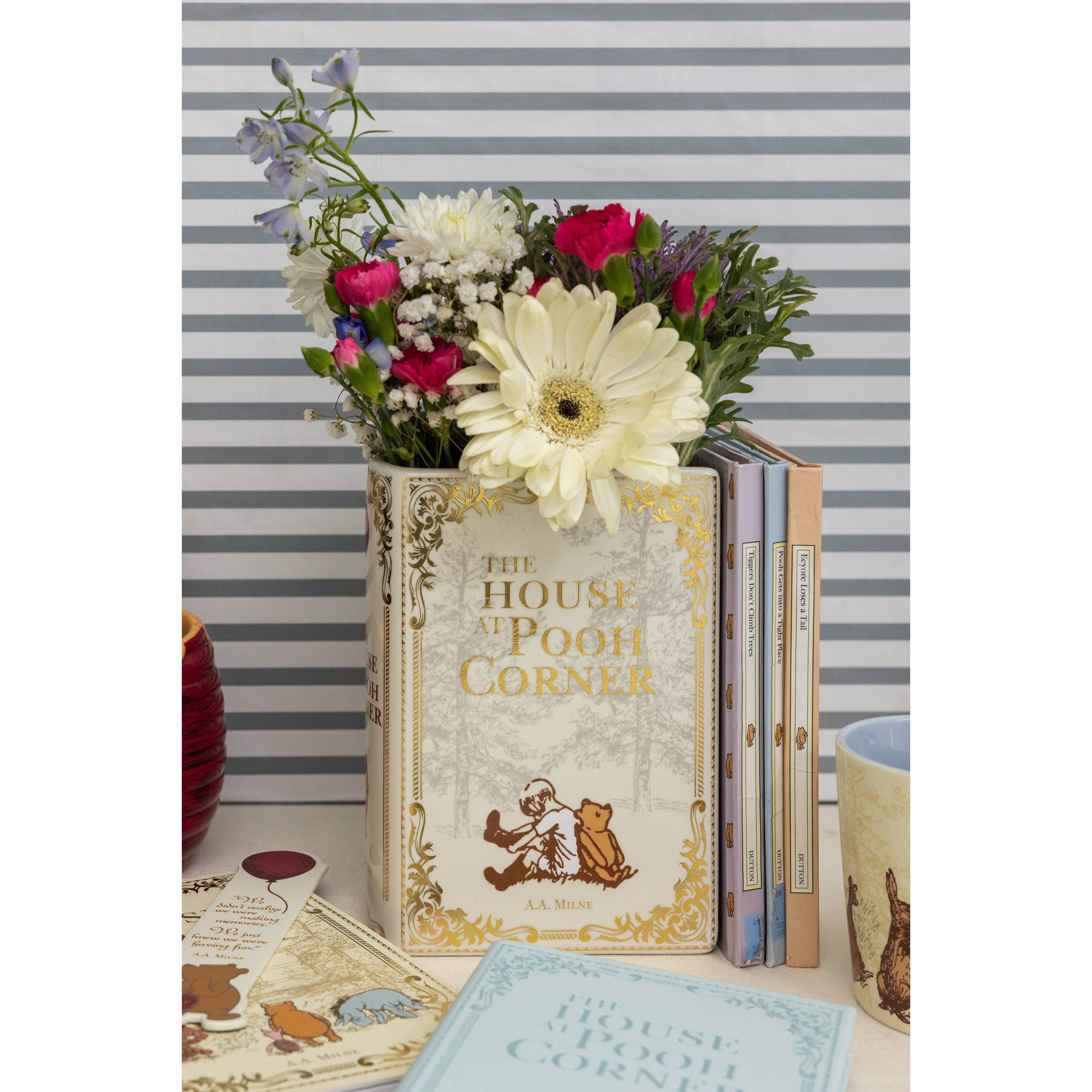 The House at Pooh Corner Book Vase