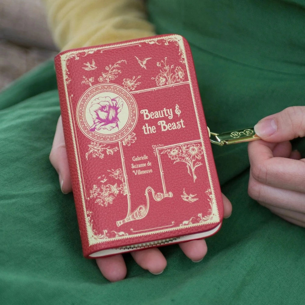 Beauty and The Beast Book Art Wallet