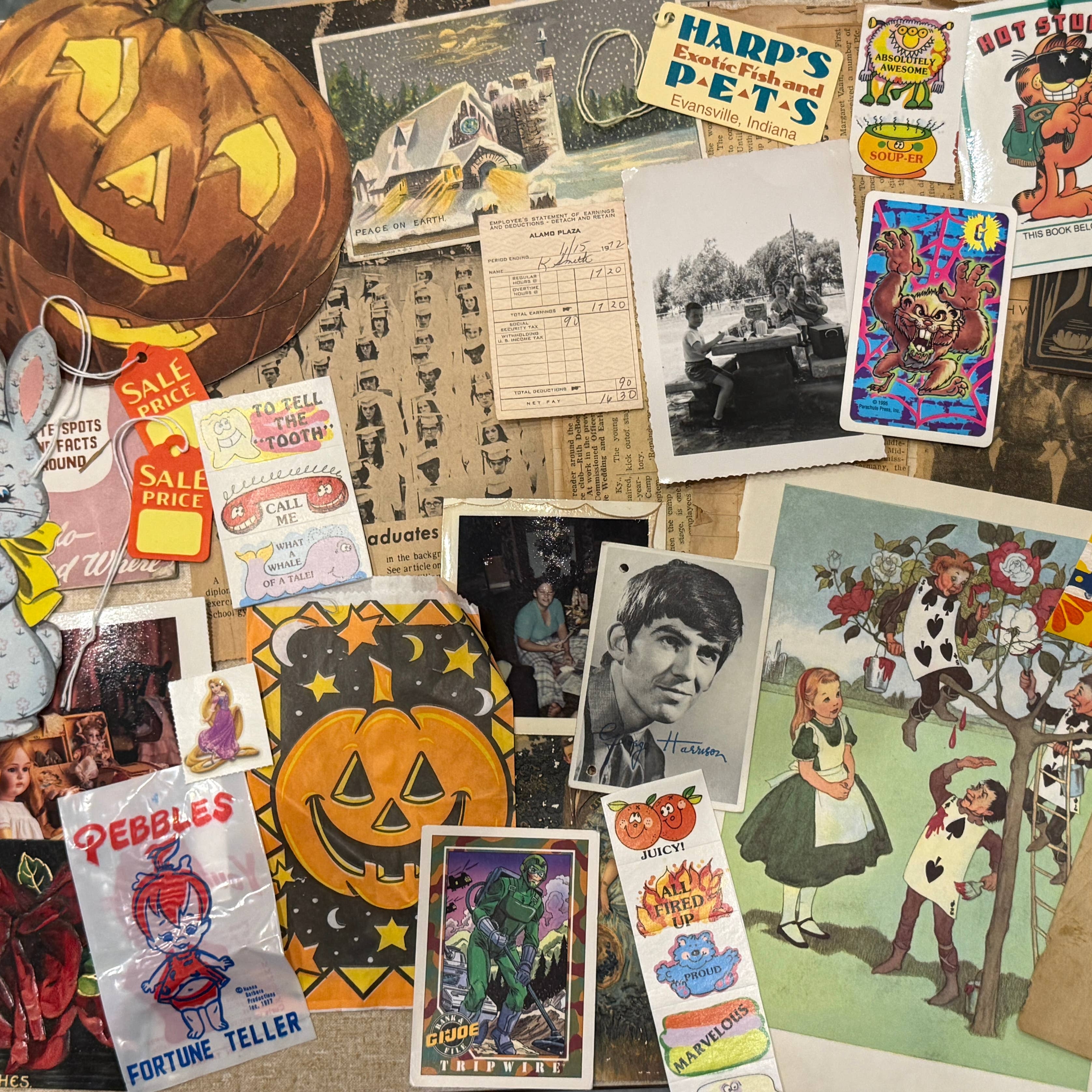 Small Ephemera Junk Journaling Mix Media Pack