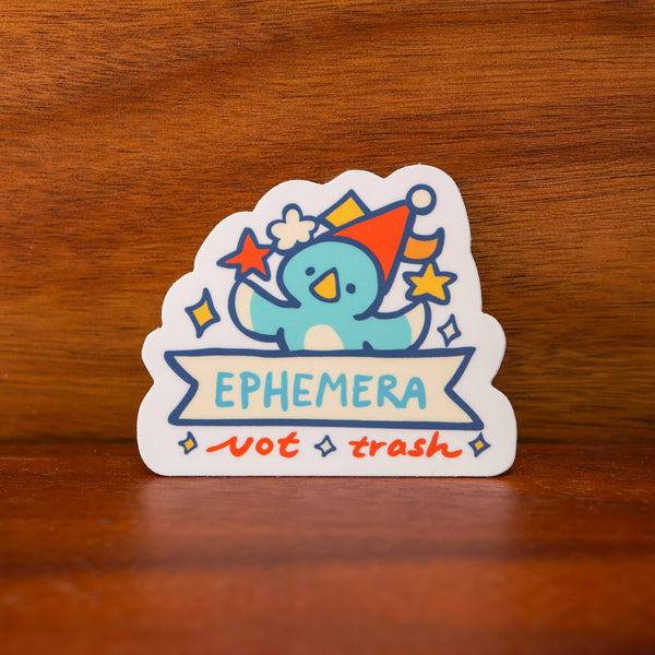 Ephemera Vinyl Sticker