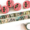 Vintage Cats PET Washi Tape