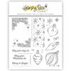 Christmas Lights 6x6 Clear Stamp Set | Vintage Gift Card Box Add-On {Retired}