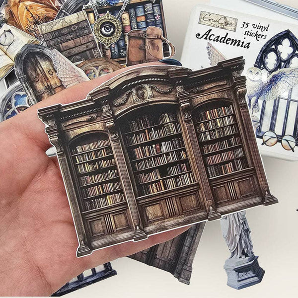 {coming soon!} Academia Sticker Tin Box