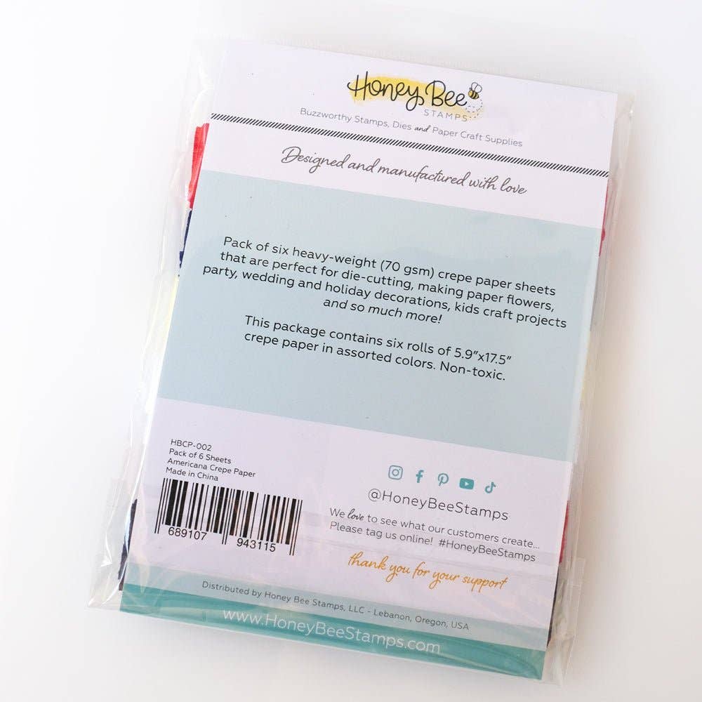 Americana Heavy Crepe Paper {Retired}