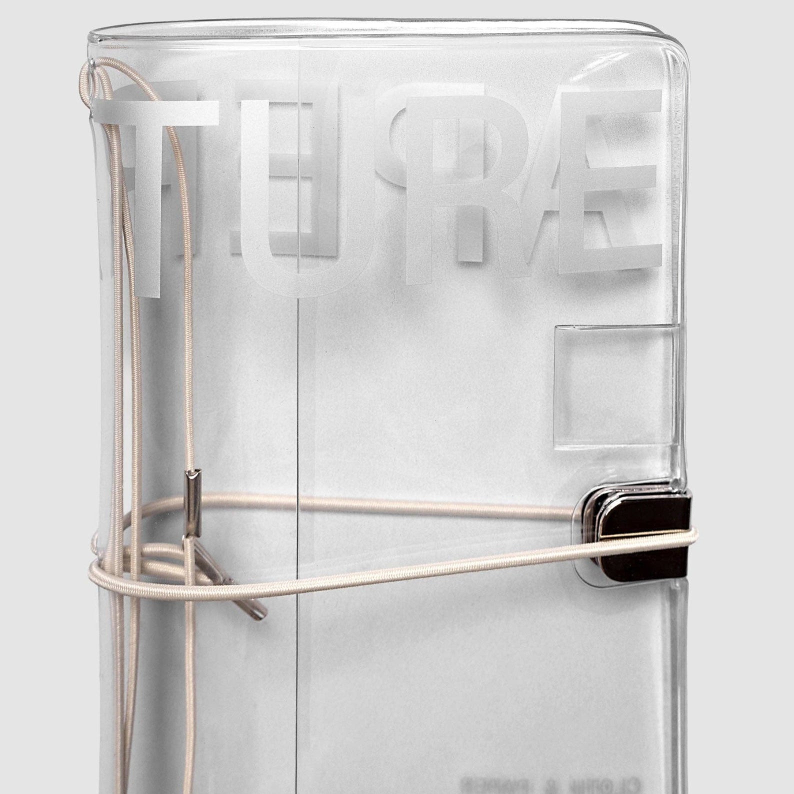 {coming soon!} Aperture Clear Vinyl Travel Notebook Cover
