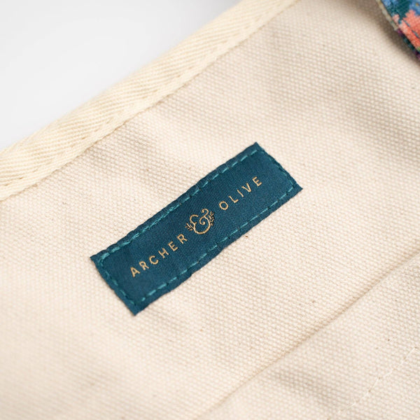 Meadow & Vine Canvas Tote