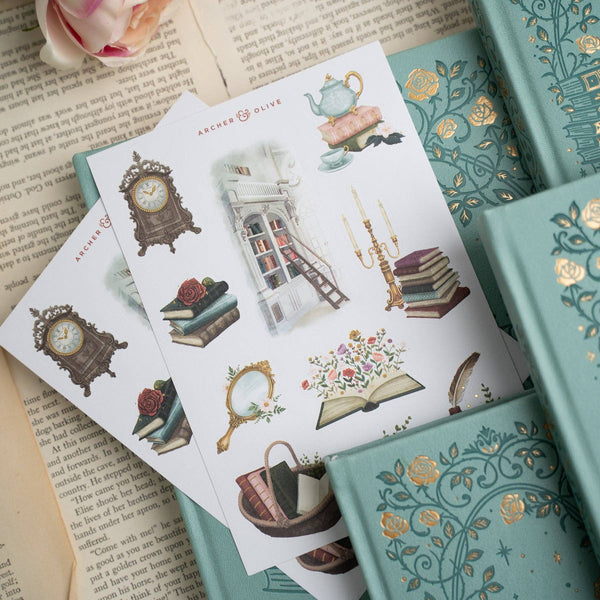 Books of Beauty Sticker Set