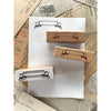 Scroll Banner Rubber Stamp