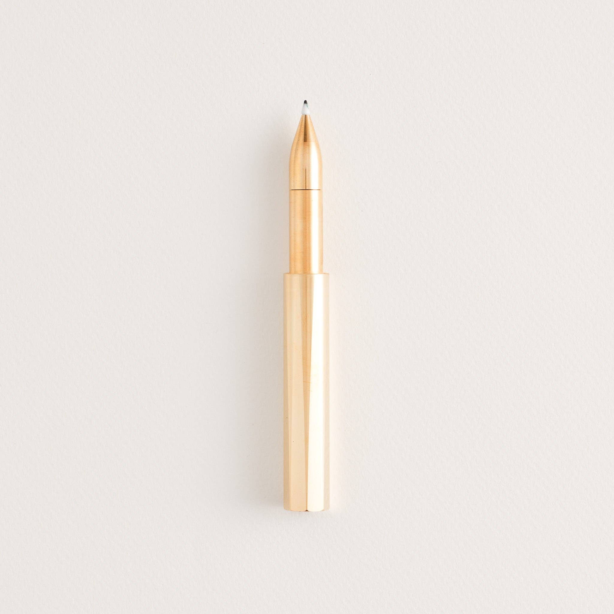 The Brass Wren Refillable Writing Pen