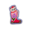 Cowboy Cat Chenille Woven Sticker Patch