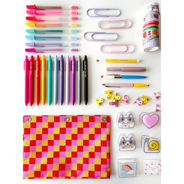 10 Things Check Cutie Zip Pouch