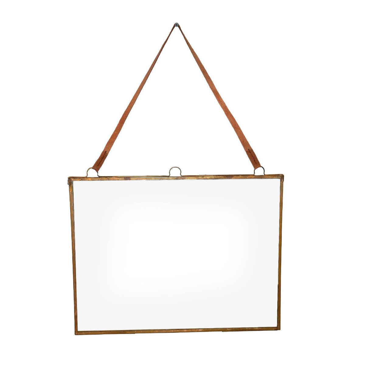 Glass & Brass 14.5x19 Floating Wall Frames