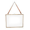 Glass & Brass 14.5x19 Floating Wall Frames