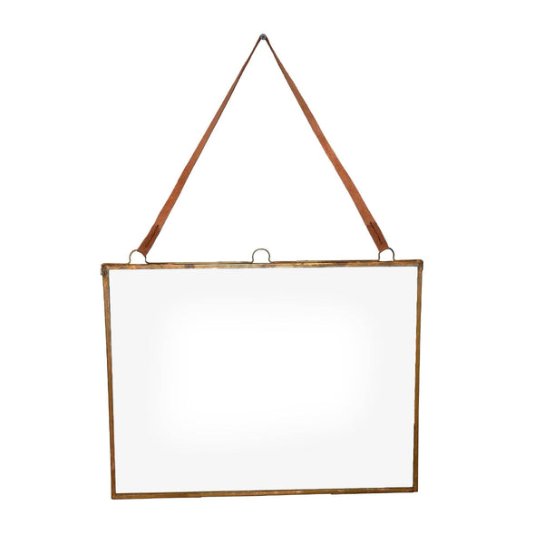 Glass & Brass 14.5x19 Floating Wall Frames