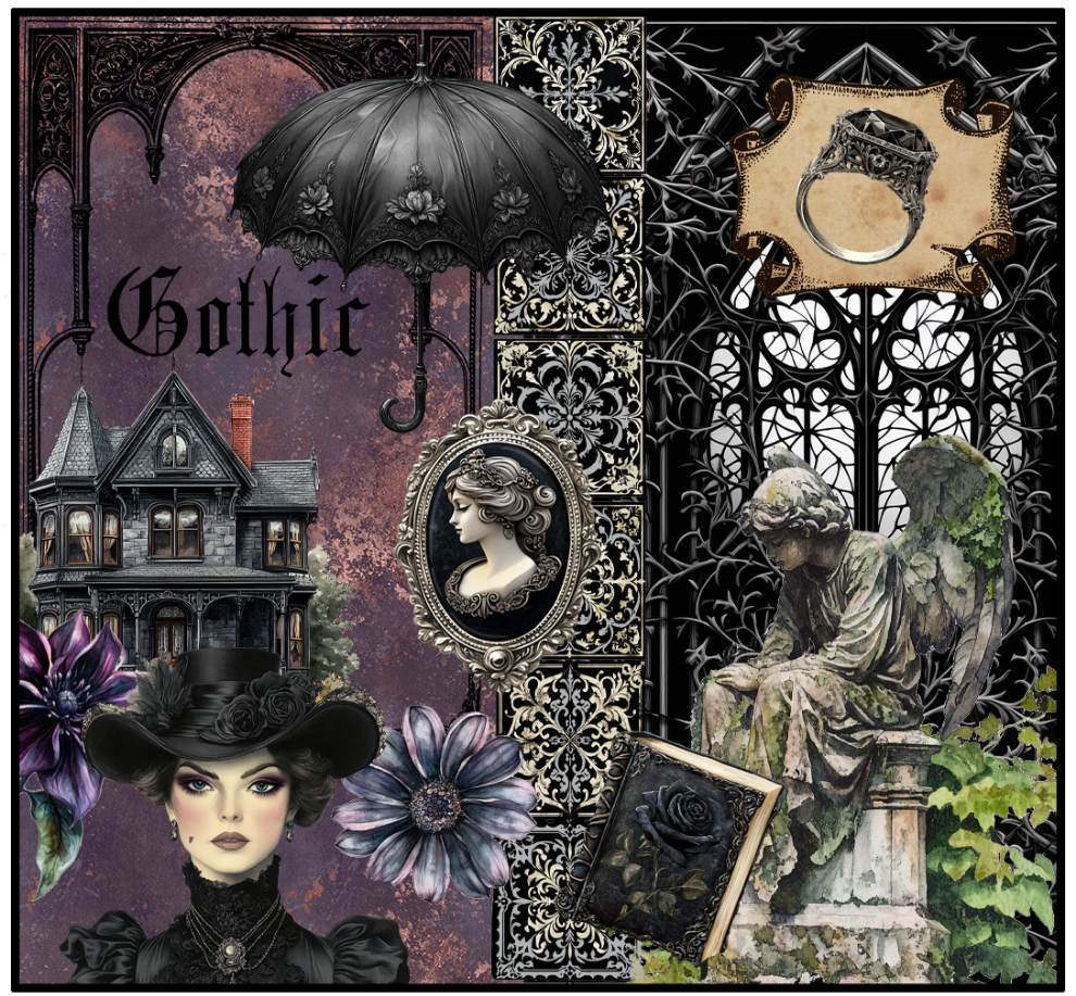 {coming soon!} Gothic Craft & Stationery Box