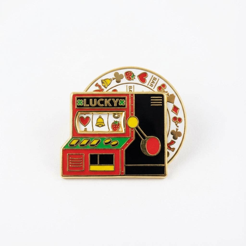 Slots Deluxe Enamel Pin