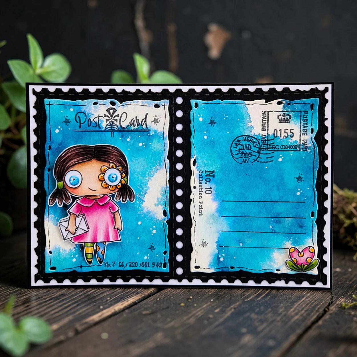 Stamped Horizons A6 Clear Stamp Set No. 1442