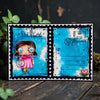 Stamped Horizons A6 Clear Stamp Set No. 1442