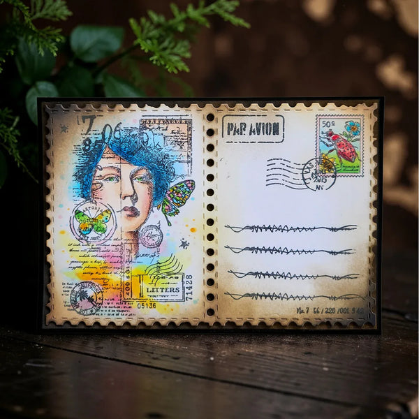 Stamped Horizons A6 Clear Stamp Set No. 1442