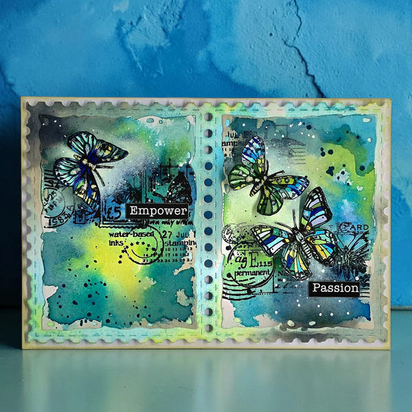 Fragments in Transit A6 Clear Stamp Set No. 1446