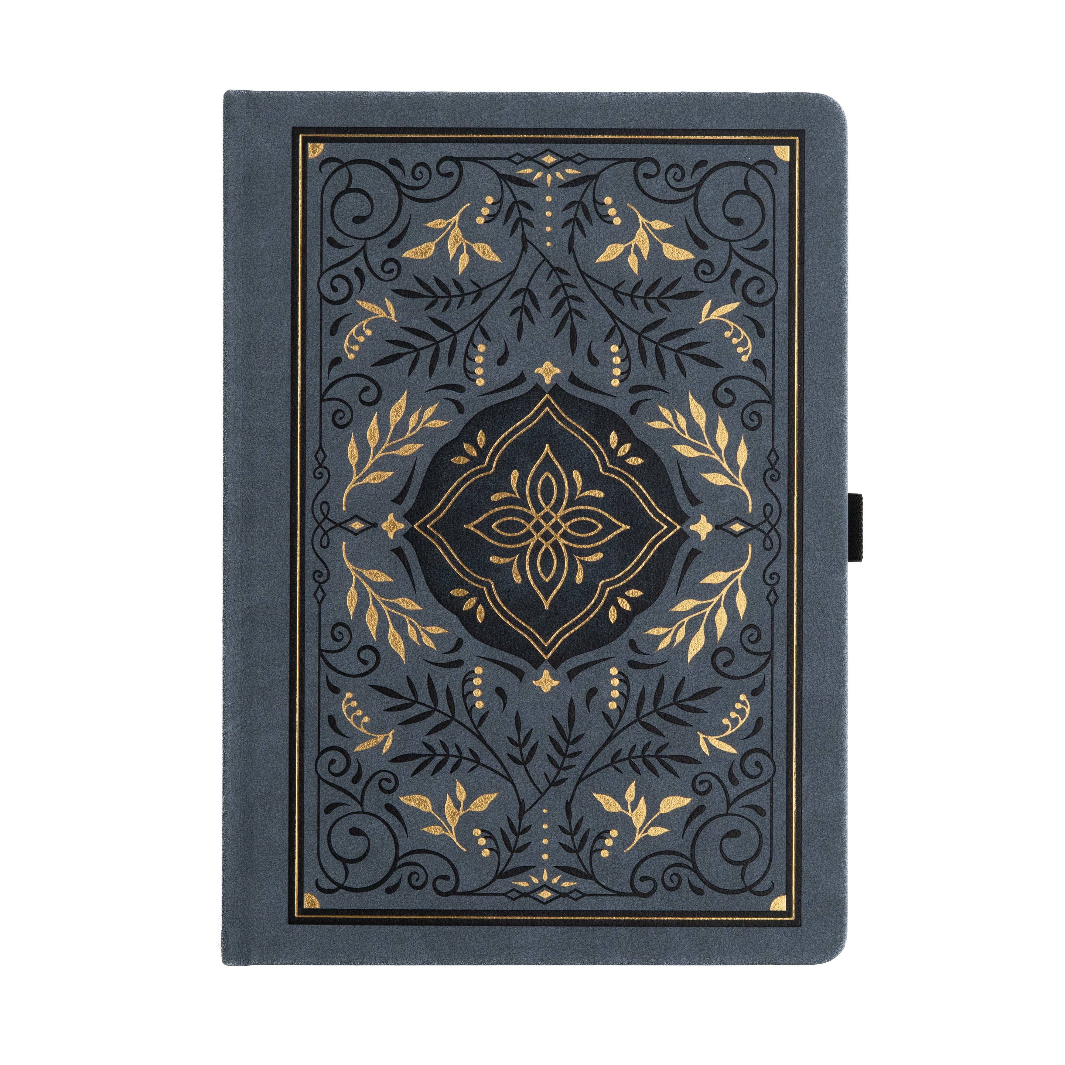 Storybook in Navy A5 Dot Grid Notebook