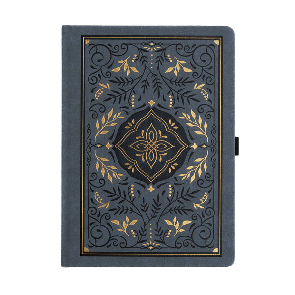 Storybook in Navy A5 Dot Grid Notebook