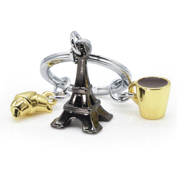 Eiffel Tower Metal Keychain