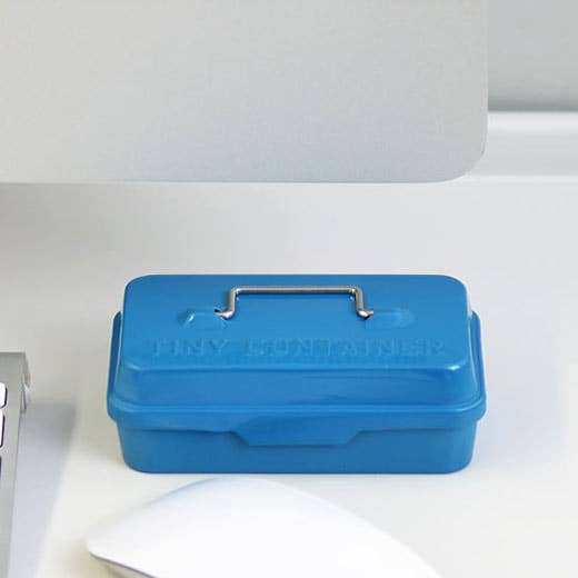 Tiny Retro Toolbox Container Tin