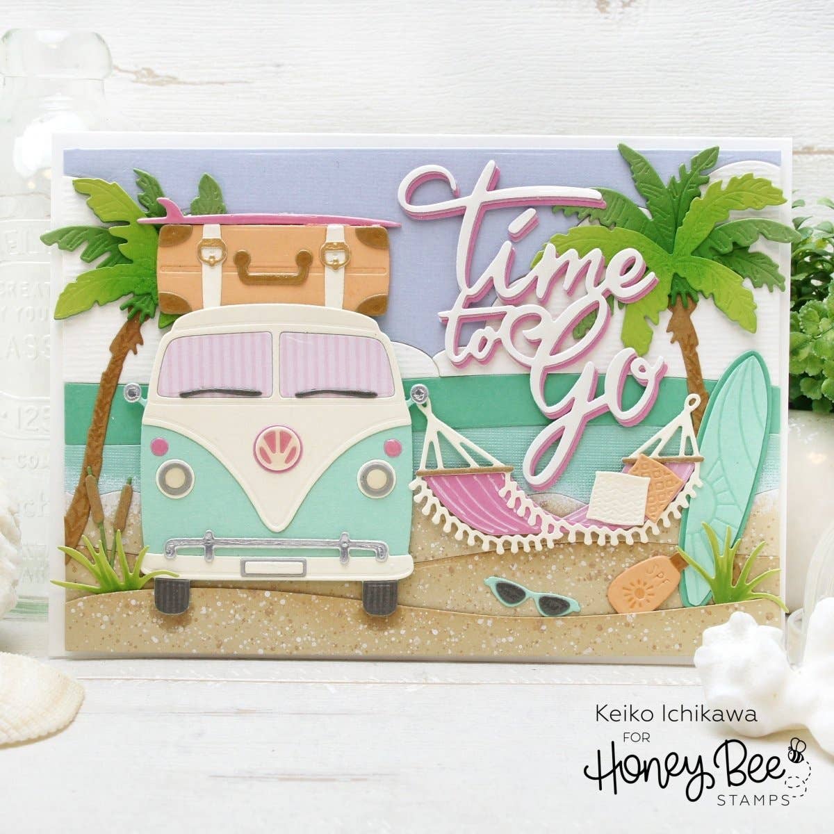 Beach Bound Lovely Layers Die Set