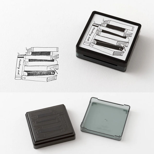 Reading List Paintable Stamp