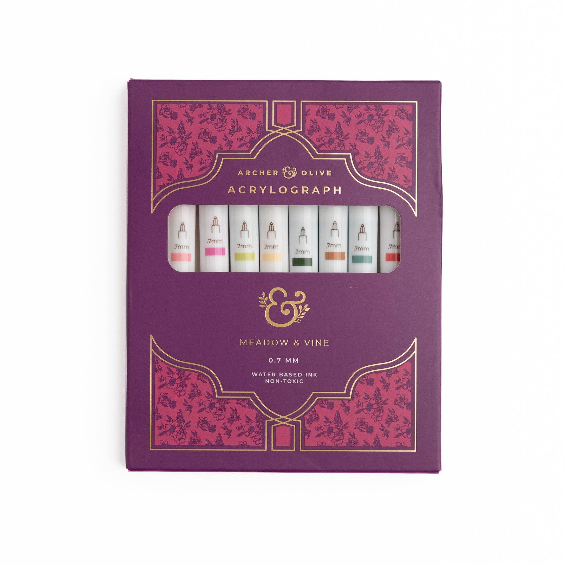 Meadow & Vine Set of 10 Acrylograph Pens