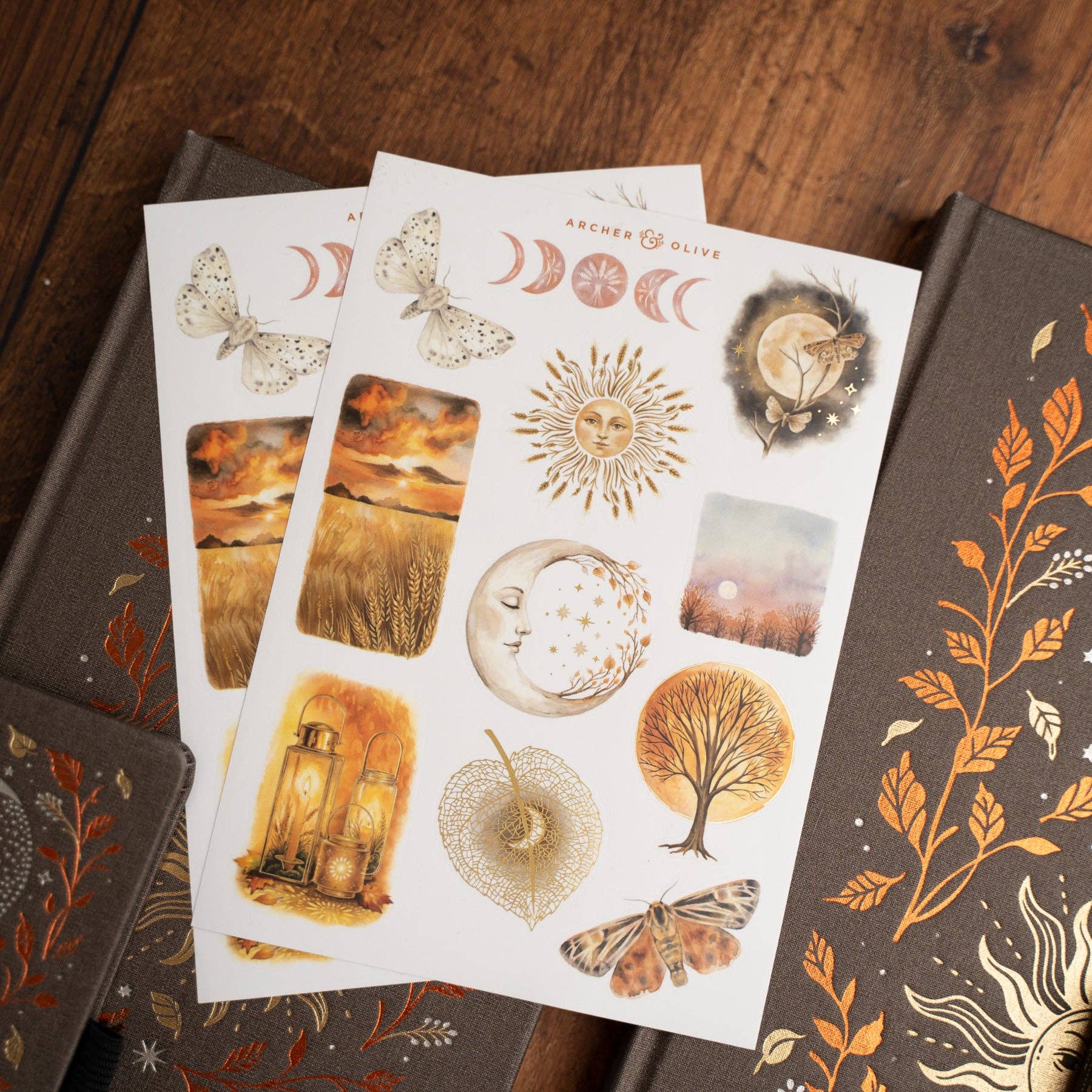 {coming soon!} Harvest Moon Sticker Set
